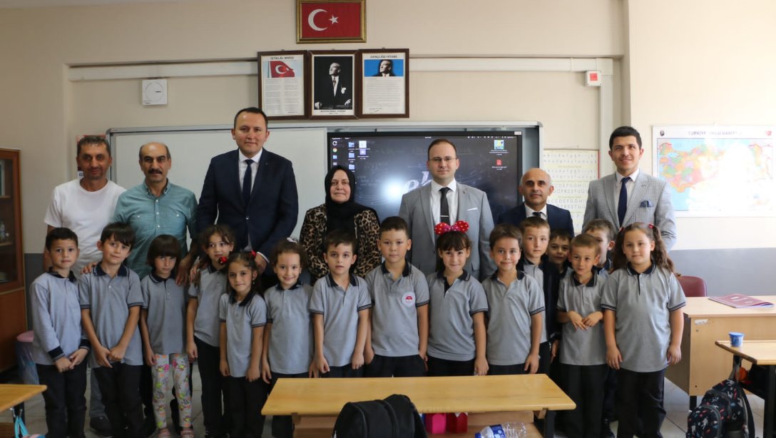 Kaymakamımız Sayın Mehmet Abdulkadir Güvenç Okul Ziyaretlerine Devam Ediyor