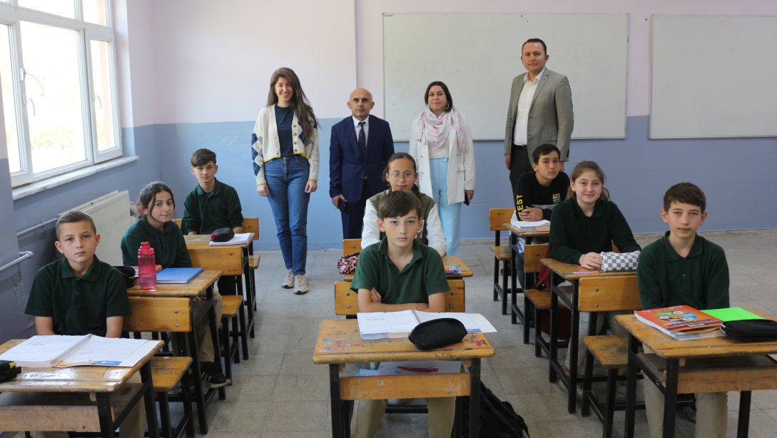 İlçe Milli Eğitim Müdürümüz Murat Çorbacı Okul Ziyaretlerine Devam Ediyor