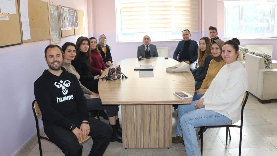 İlçe Milli Eğitim Müdürümüzden Şirinköy Ortaokuluna Ziyaret