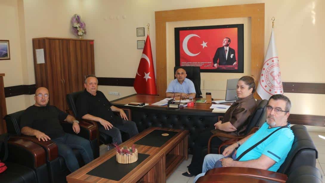 Dernek Başkanlarından Müdürlüğümüze  Ziyaret.