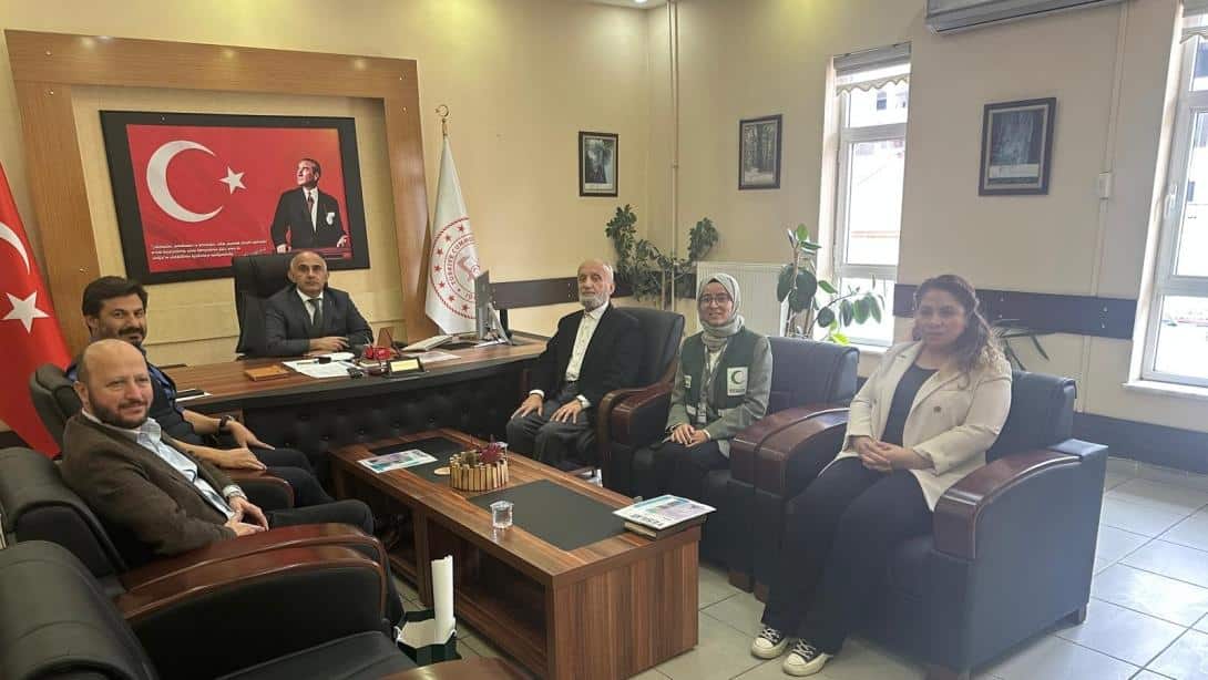 Karabük Yeşilay Şubesi Başkanından Müdürlüğümüze Ziyaret